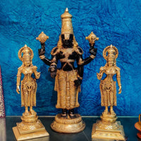 Venkateswara Brass Idol Set lifestyle view