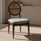 Verona Teak Wood Dining Chair (Brown) lifestyle view 