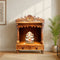 Vidya Teak Wood Mandir (Teak) lifestyle view
