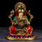 Vighnaharta Brass Idol 3 lifestyle view