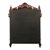Vimala Teak Wood Mandir (Brown) back view