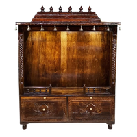 Vishranti Sheesham Wood Mandir (Teak) Front view