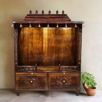 Vishranti Sheesham Wood Mandir (Teak) Lifestyle Image