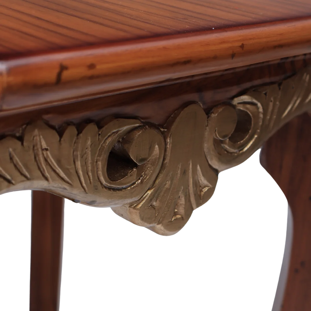 Vista Teak Wood Planter Table (Teak) Zoom View