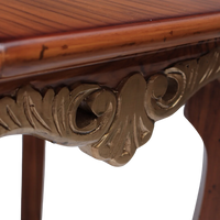 Vista Teak Wood Planter Table (Teak) Zoom View