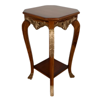 Vista Teak Wood Planter Table View (Teak)