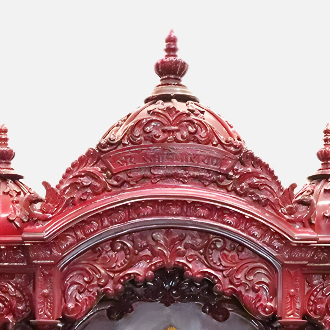 Vivaan Teak Wood Mandap (Cherry) dome view 
