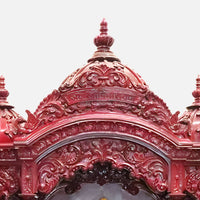 Vivaan Teak Wood Mandap (Cherry) dome view 