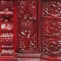 Vivaan Teak Wood Mandap (Cherry) drawer view 