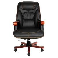 Voila Big and Tall Recliner Office Executive Chair (Black)