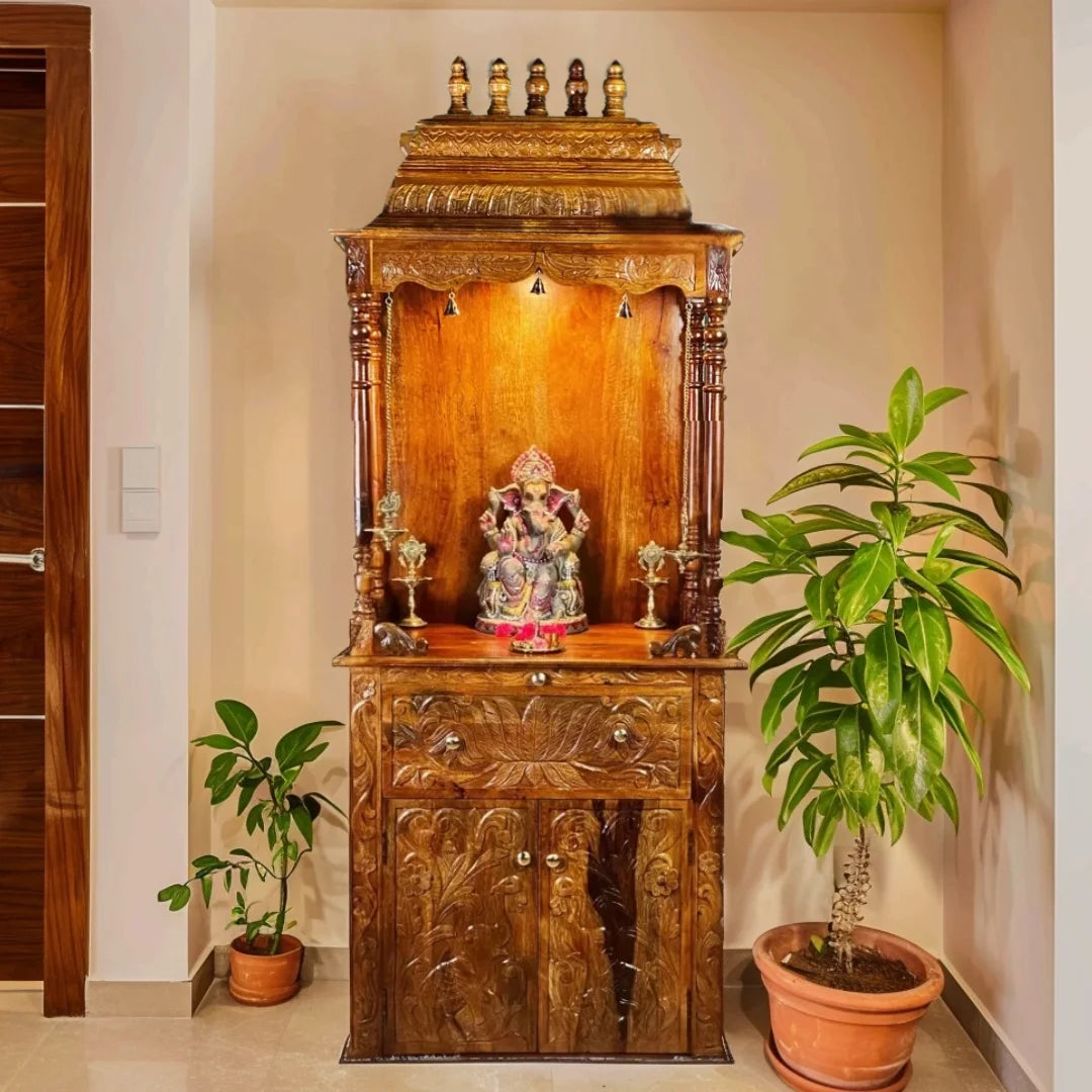 Vyanra Sheesham Wood Mandap(Teak) Lifestyle view