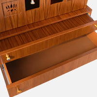 Yash Teak Wood Mandap (White) drawers