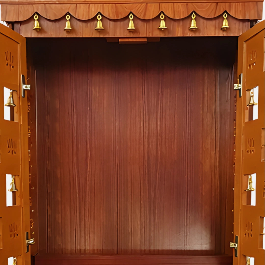 Yash-Teak-Wood-Mandap-White-pooja-area