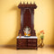 Yogika Teak Wood Mandap (Brown) lifestyle view