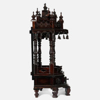 Yugadharma Teak Wood Mandir (Wenge) side view