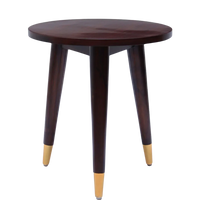 Zenith Teak Wood Coffee Table (Brown) front view