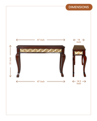 Ziri_Solid_Wood_Console_Table_Brown_Gold_dimensions