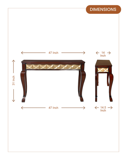 Ziri_Solid_Wood_Console_Table_Brown_Gold_dimensions