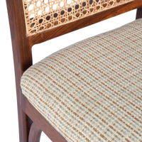 Zoom View of Zerlin Teak Wood Dining Chair (Teak)