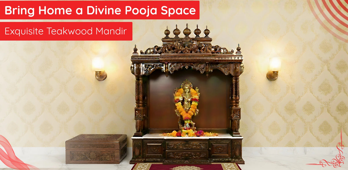 All Teakwood Furniture and Pooja Mandirs