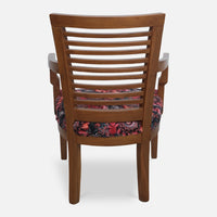 back image of Aanya Teak Wood Arm Chairs (Teak)  