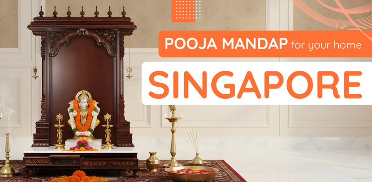 banner for Pooja Mandap in Singapore