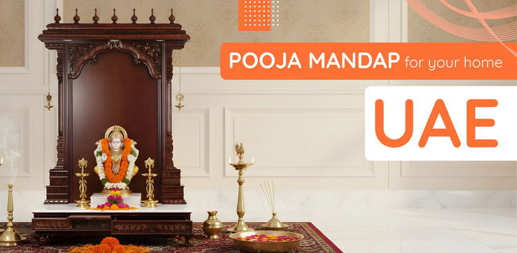 banner for Pooja Mandap in UAE