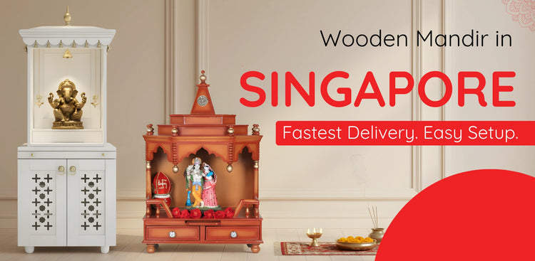 banner for Wooden Mandir in Singapore