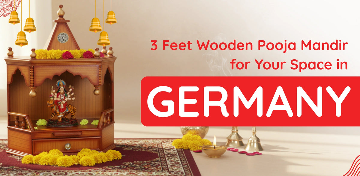 3 Feet Pooja Mandir in Germany