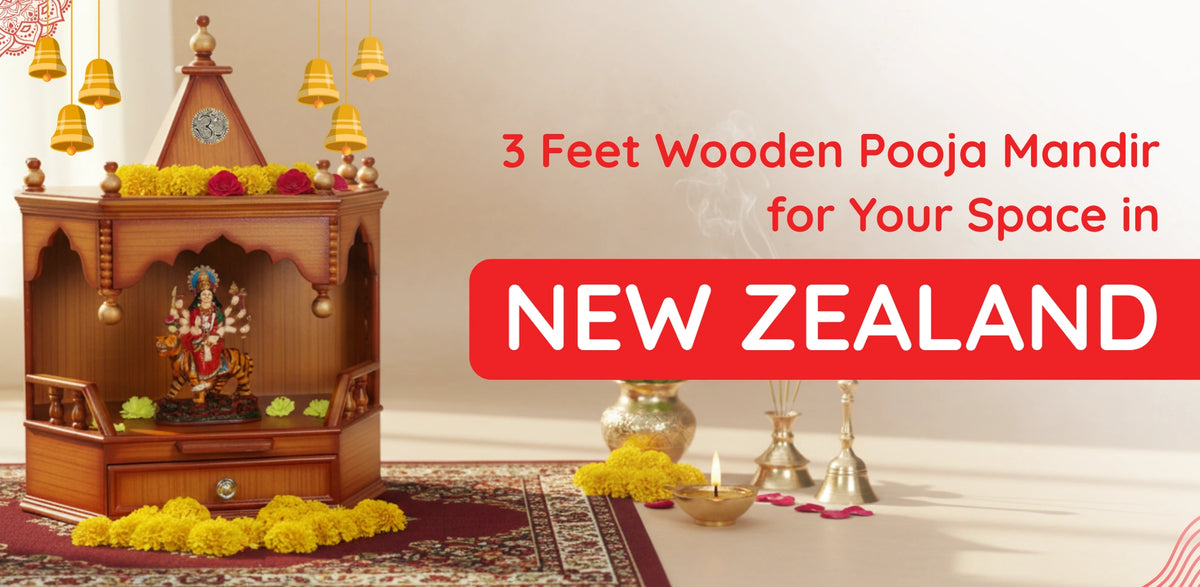 3 Feet Pooja Mandir in New Zealand