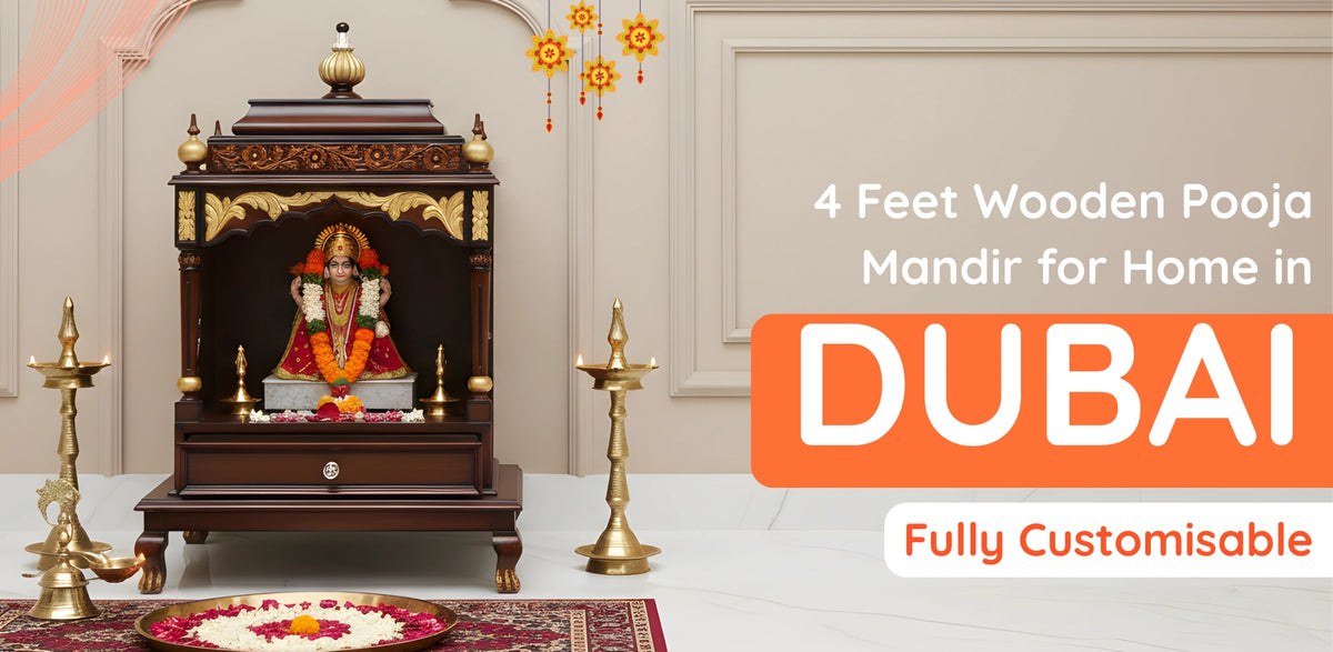 4 Feet Pooja Mandir in Dubai