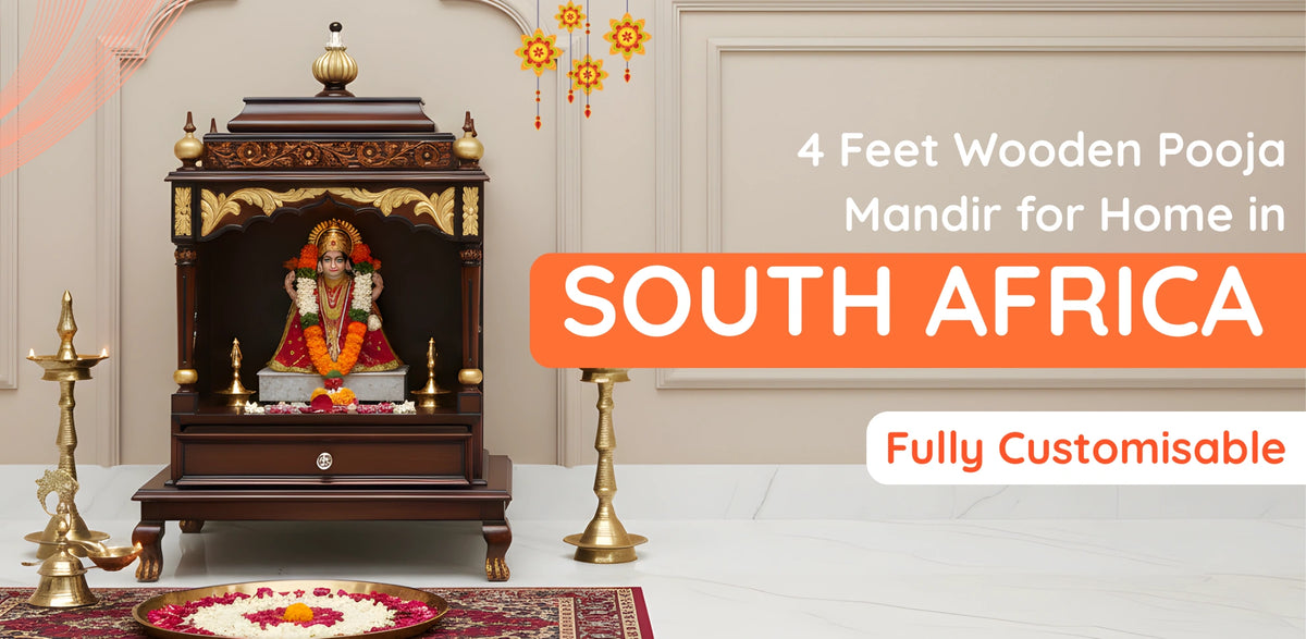 4 Feet Pooja Mandir in South Africa