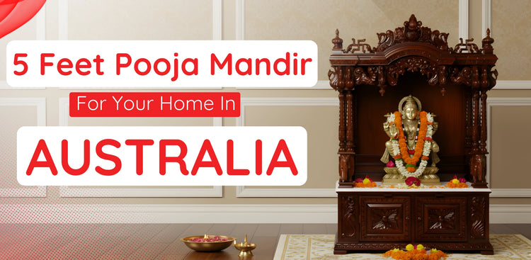 banner of 5 Feet Pooja Mandir in Australia