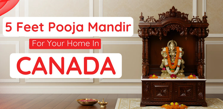 banner of 5 Feet Pooja Mandir in Canada