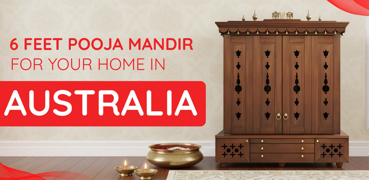 banner of 6 Feet Pooja Mandir in Australia