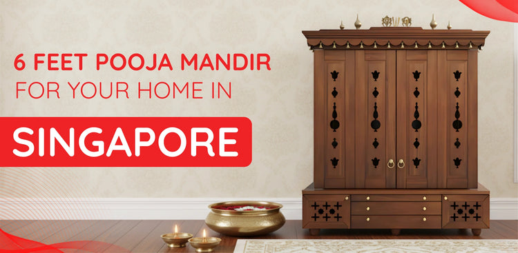 banner of 6 Feet Pooja Mandir in Singapore