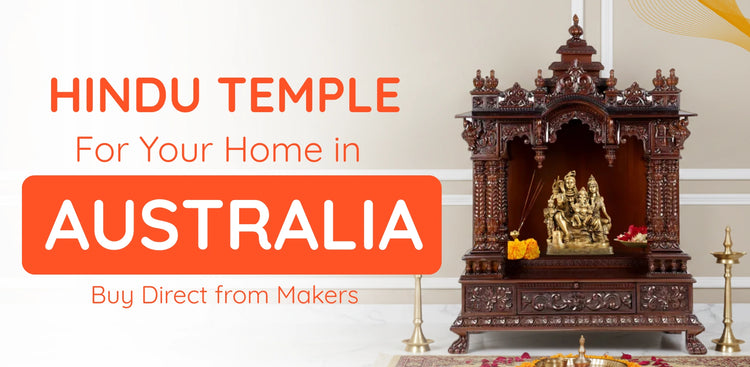 banner of Hindu Temple in Australia