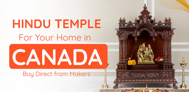 banner of Hindu Temple in Canada