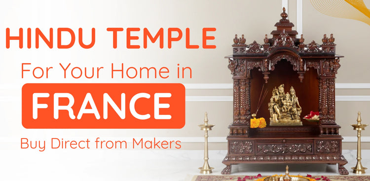 banner of Hindu Temple in France