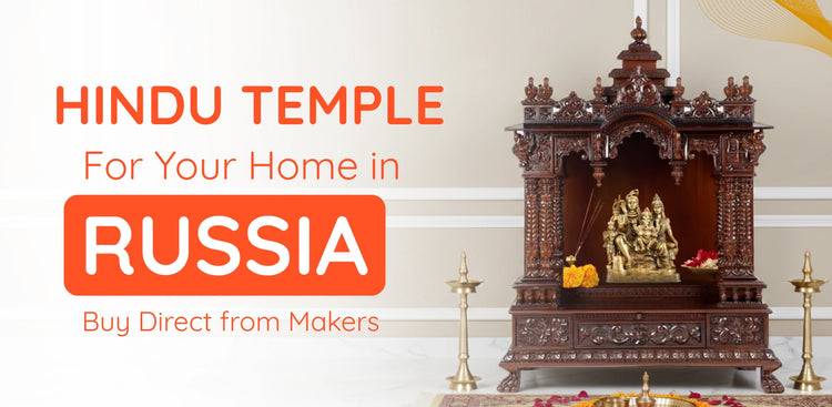 banner of Hindu Temple in Russia
