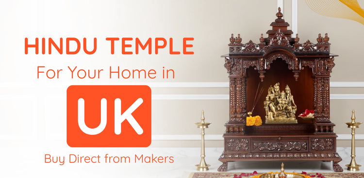 banner of Hindu Temple in UK