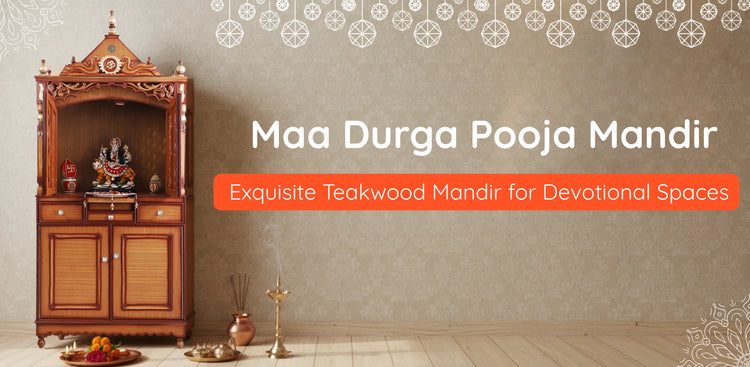 banner of Maa Durga Pooja Mandir 