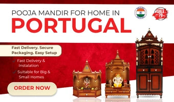 banner of Mandir for Home in Portugal 