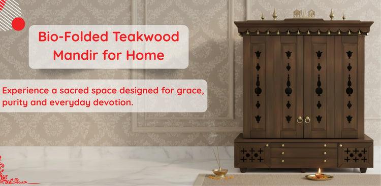 banner of Mandir with Bifolded Doors 