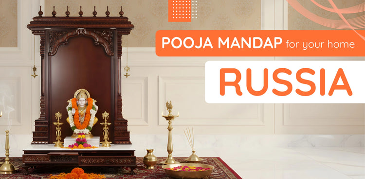 banner of Pooja Mandap in Russia