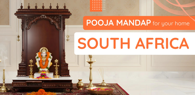 banner of Pooja Mandap in South Africa