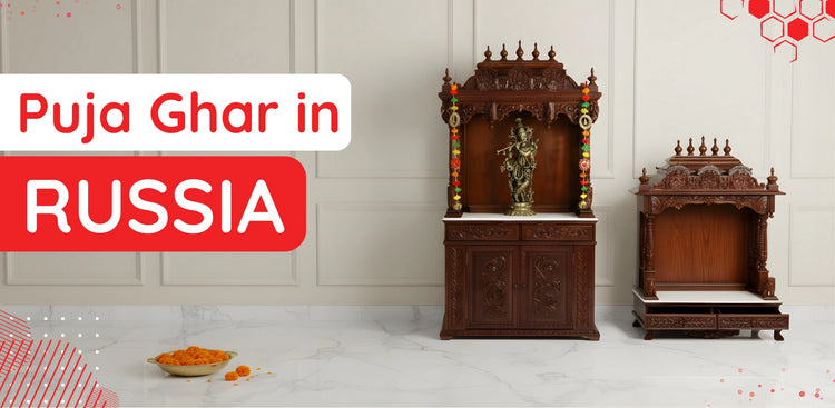 banner of Puja Ghar in Russia