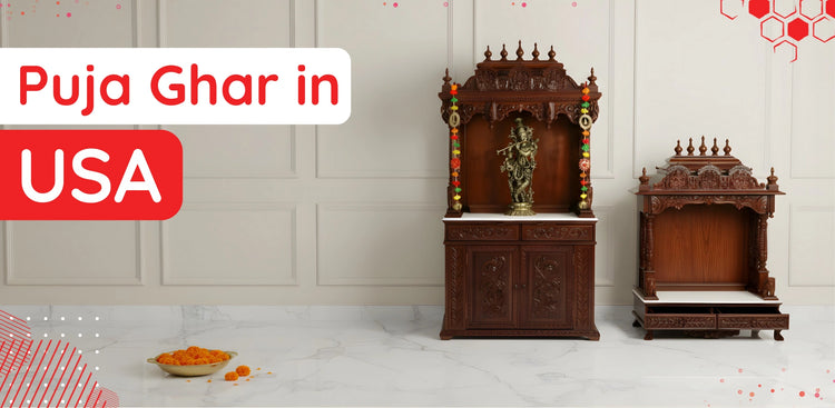 banner of Puja Ghar in USA