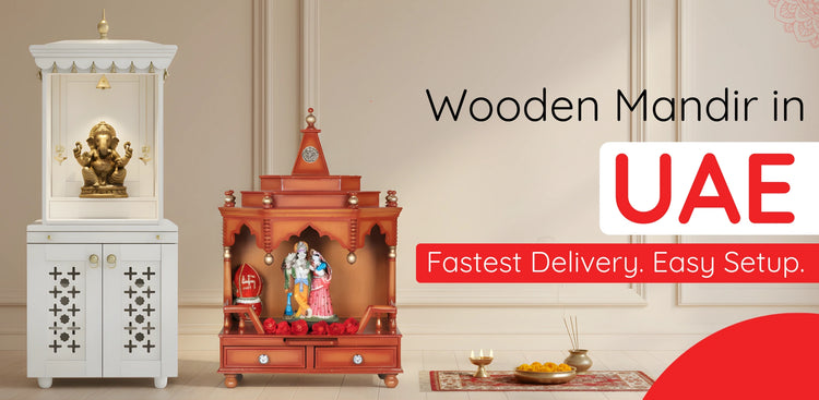 banner of Wooden Mandir in UAE