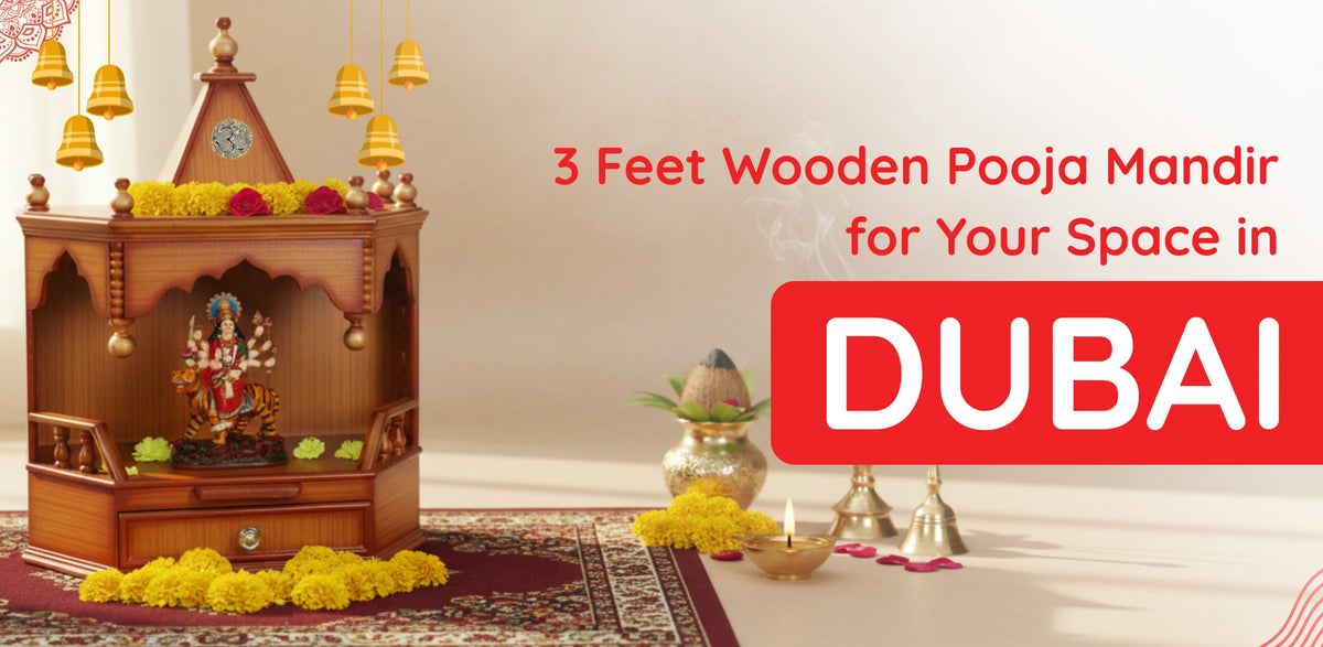 3 Feet Pooja Mandir in Dubai
